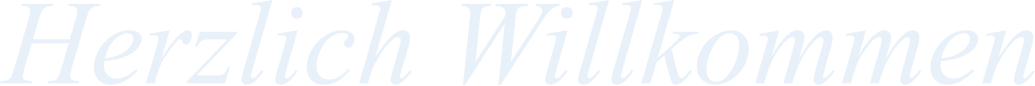 Herzlich Willkommen